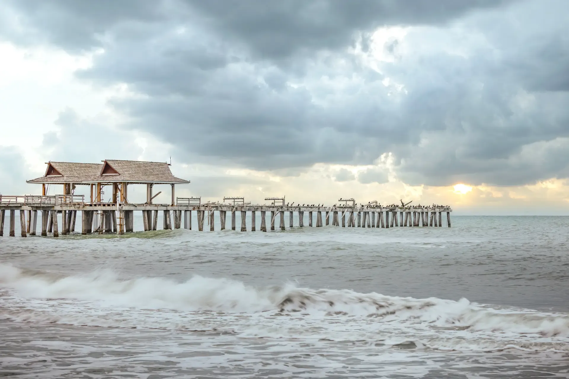 Naples Pier after hurricane Ian