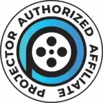 Authorized affiliate protector logo with a blue and black circular design.