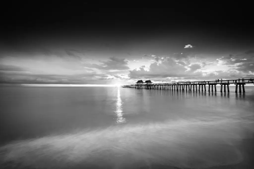 Naples Pier sunset
